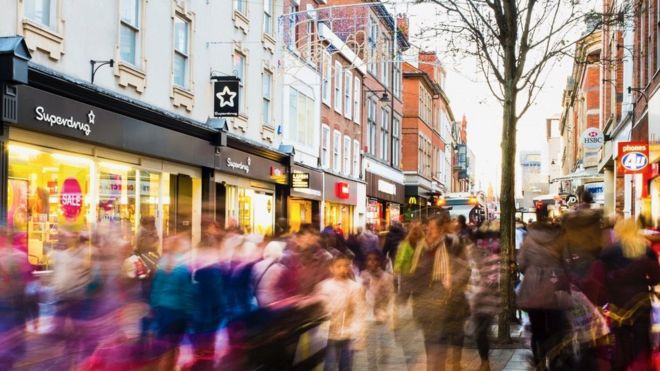 Busy High Street