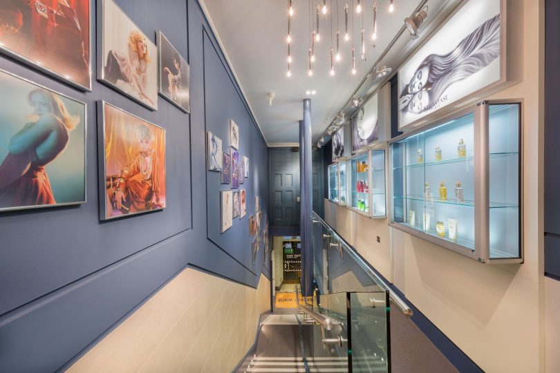 Interior of Richard Ward Hair & Metrospa